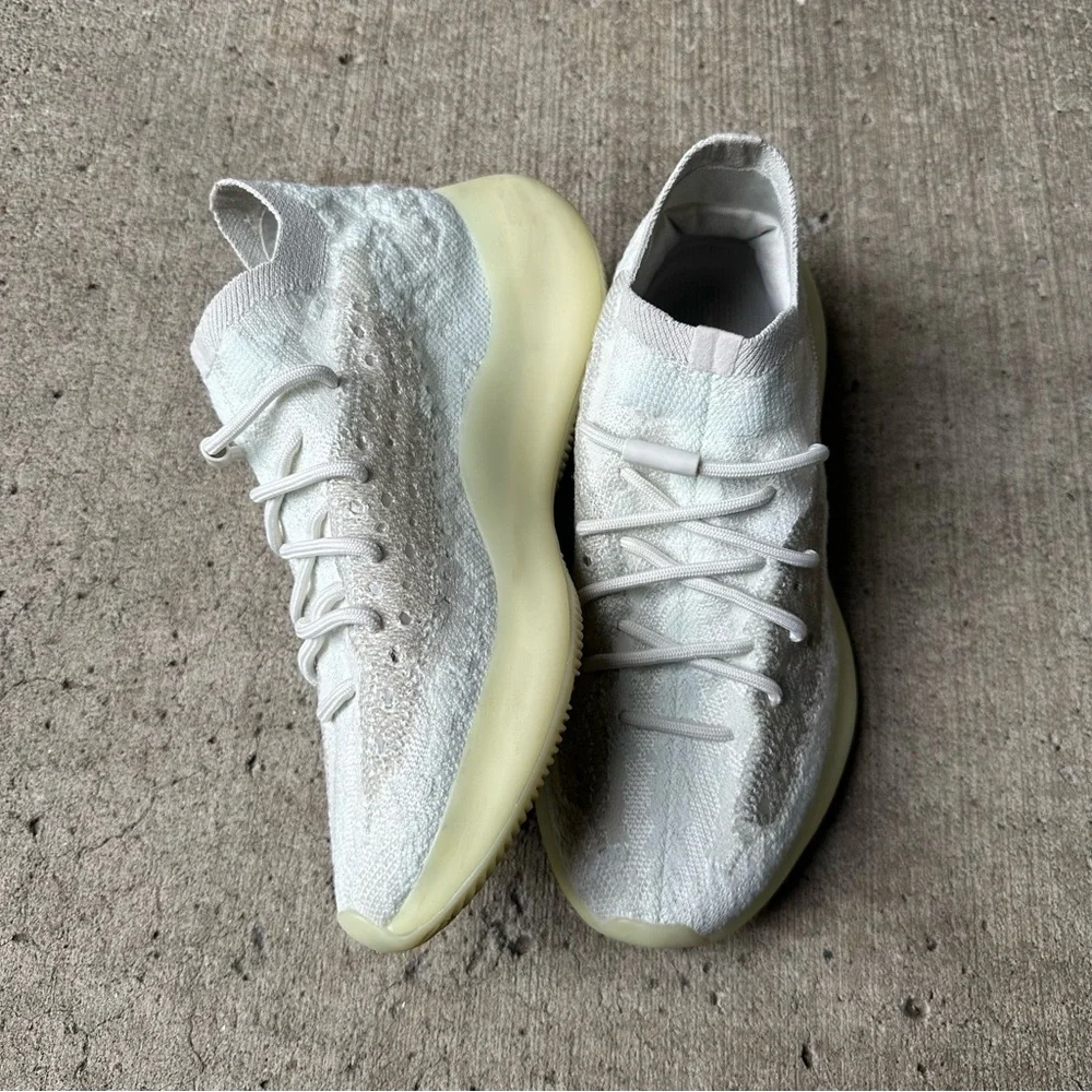 Yeezy Boost 380 Calcite Glow Men’s 8.5 adidas sneakers comfortable streetwear - Picture 9 of 10